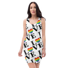 Load image into Gallery viewer, LOVE is Love Dress - White