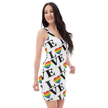 Load image into Gallery viewer, LOVE is Love Dress - White