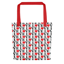 Load image into Gallery viewer, LOVE Pattern Tote bag