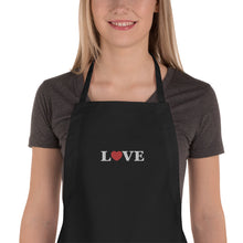 Load image into Gallery viewer, LOVE Chef's Apron - Black