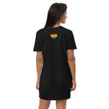 Load image into Gallery viewer, LOVE Is Love Organic Cotton T-Shirt Dress