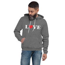 Load image into Gallery viewer, LOVE Unisex Hoodie - Black / Forest / Navy / Heather