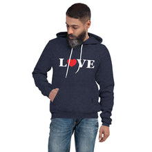 Load image into Gallery viewer, LOVE Unisex Hoodie - Black / Forest / Navy / Heather
