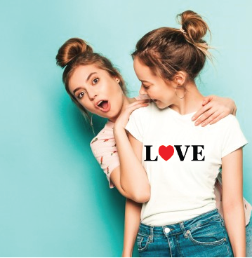 LOVE T-shirt iconic LOVE logo
