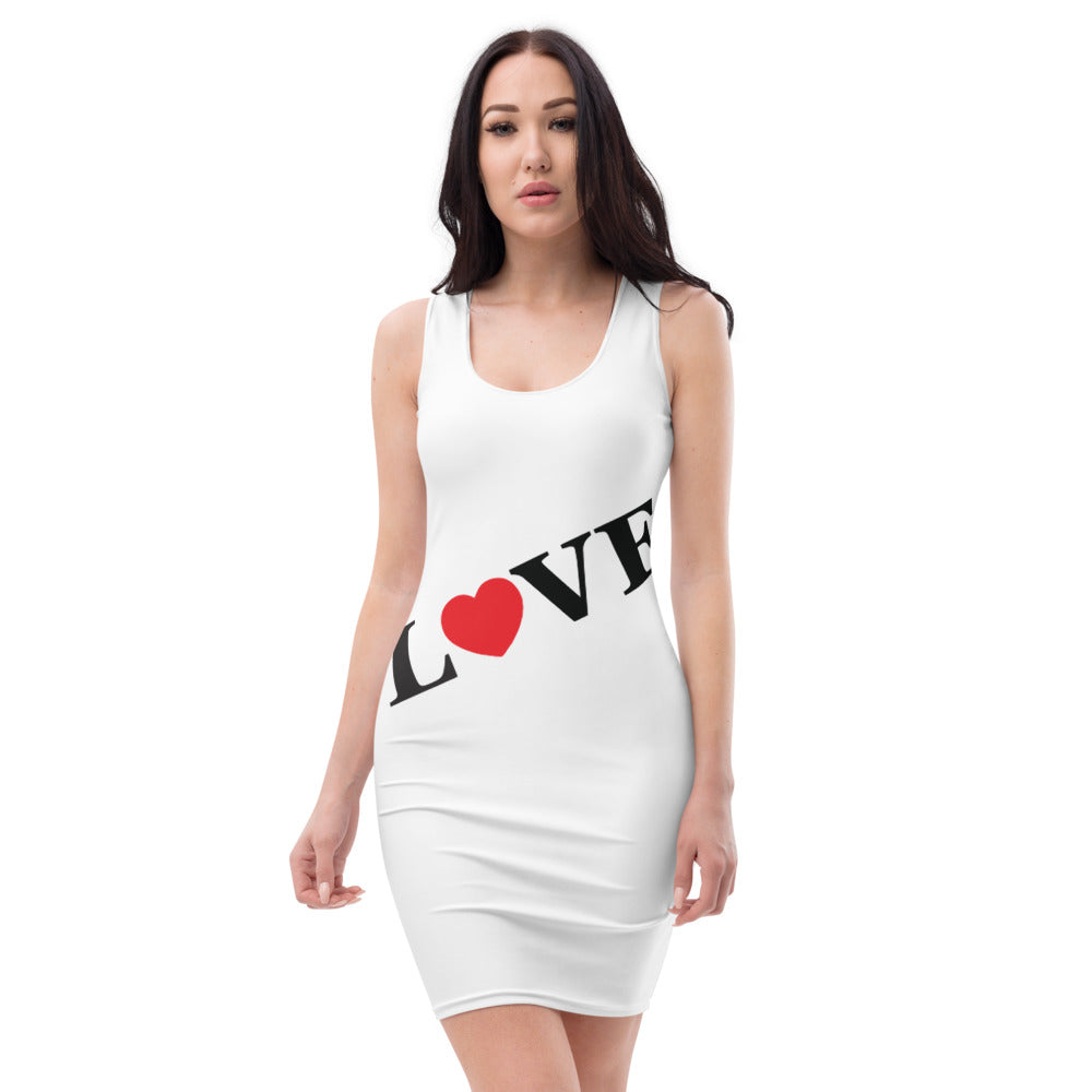 LOVE Dress - White