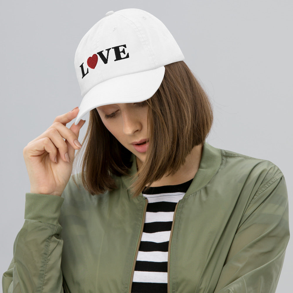 【2plan】Love Half Coated Ball Cap Love Half Coated Ball Cap - 2PLAN | 60% - Asian Fashion