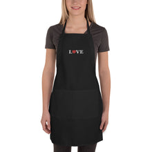 Load image into Gallery viewer, LOVE Chef&#39;s Apron - Black
